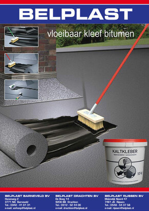 Vloeibaar Kleef Bitumen